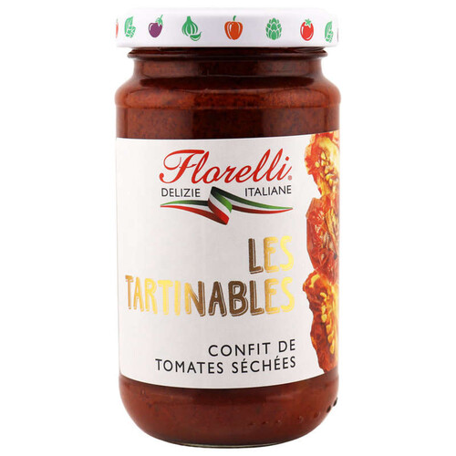 Florelli confit de tomates séchées 190g