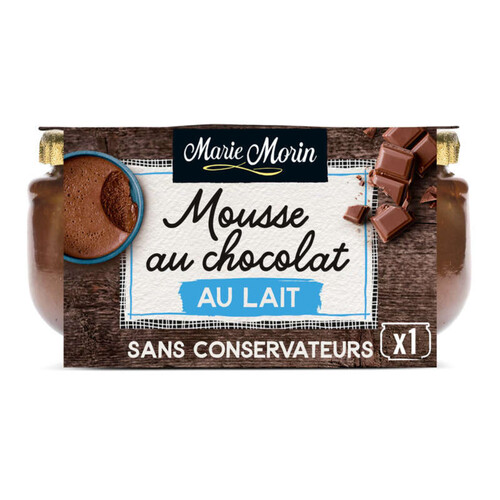 Marie Morin Mousse au Chocolat au Lait 100g