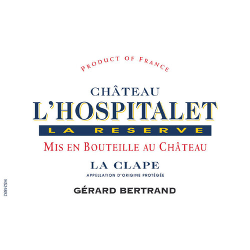 Château L'Hospitalet Hospitalet Reserve Blanc 75Cl