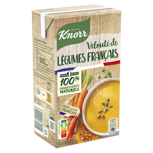 Knorr Soupe Liquide Velouté De Légumes Français 1L