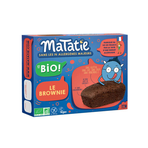 Matatie Le Brownie Choco Bio 155G