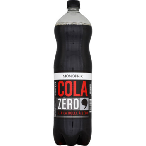 Monoprix Cola Zero La Bouteille De 1,5L
