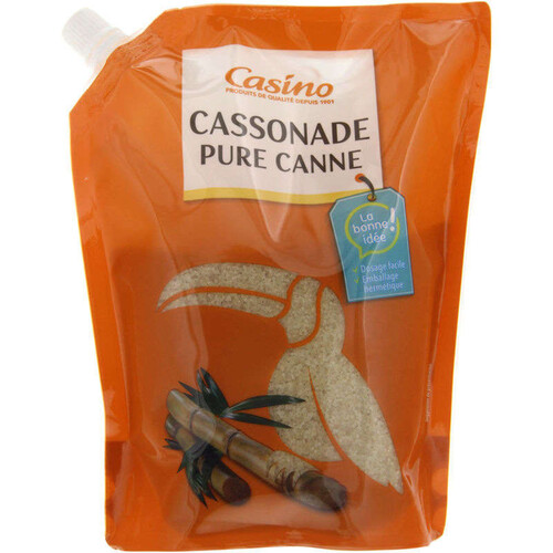 Casino Cassonade pure canne - Doypack - 750g