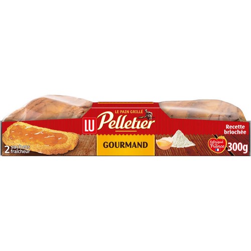 Lu Pelletier Pain grillé Gourmand 300g
