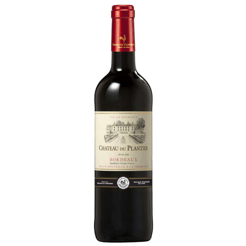Château Du Plantier A.O.C Bordeaux Vin Rouge 37,5cl