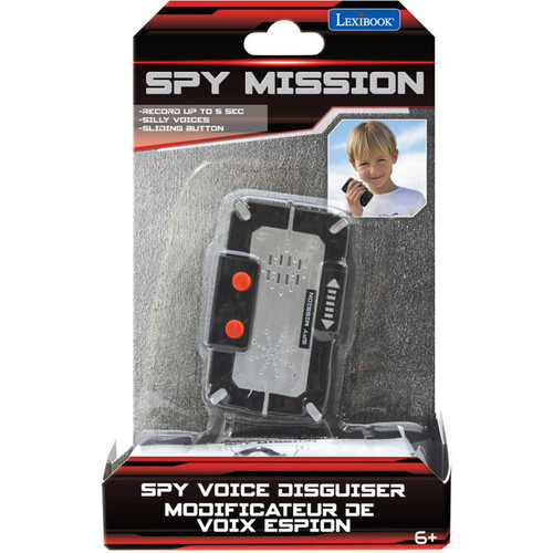 Lexibook modificateur de voix Spy mission avec enregistreur