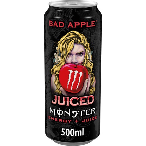 Monster Juice Bad Apple Energy + Jus 500ml