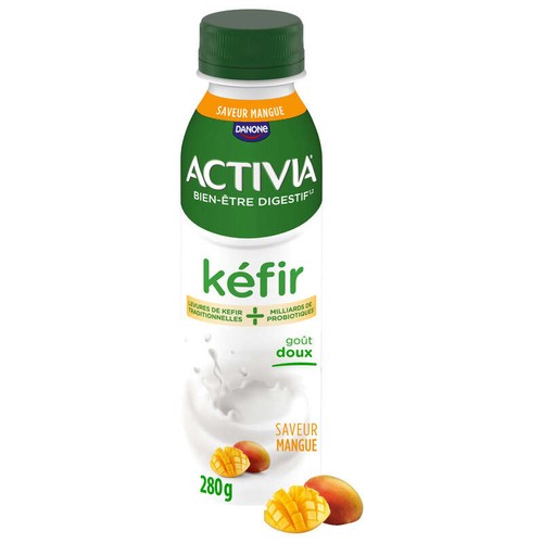 Activia à Boire Kéfir Mangue 280g