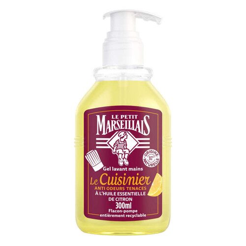 Le Petit Marseillais le cuisinier gel lavant mains 300ml