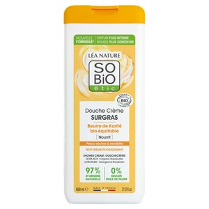 SO'BIO Étic Crème de Douche Surgras À L'Huile De Karité Bio 650ml