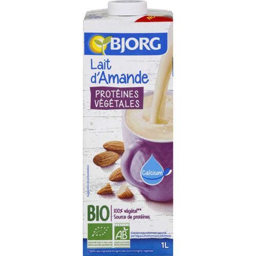Bjorg Amande Protéines Bio 1L