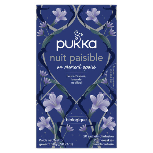 [Par Naturalia] Pukka Tisane Nuit Paisible - 20 Sachets Bio