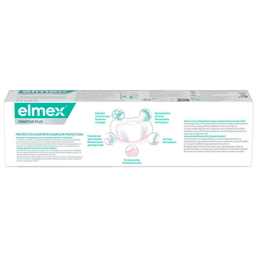 Elmex Dentifrice Sensitive Protection Complète 75ml