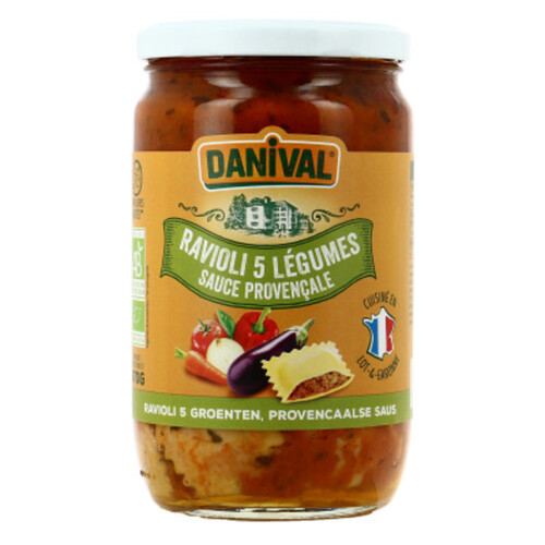 [Par Naturalia] Danival Ravioli 5 Légumes 670G Bio