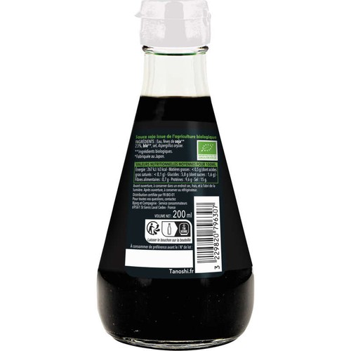 Tanoshi Sauce Soja Bio 200ml