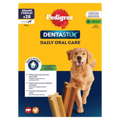 Pedigree Dentastix Bâtonnets pour grand chien 1,08kg