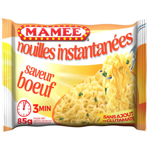 Mamee Nouilles instantanées, saveur boeuf 85 g