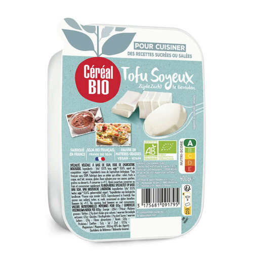 Céréal Bio Tofu Soyeux 400g