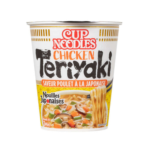 Cup Noodles nouilles japonaises poulet teriyaki 67g