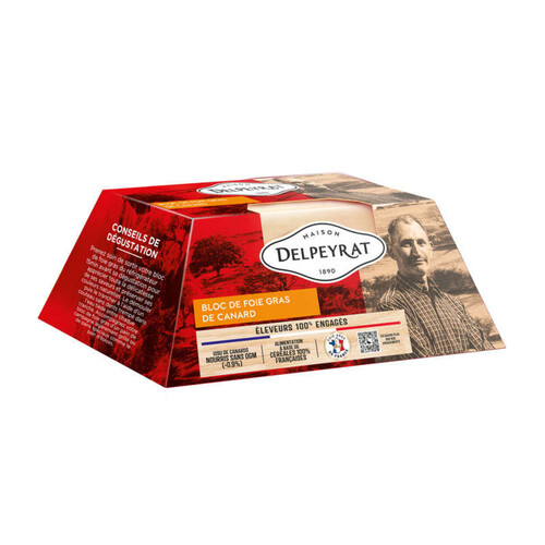 Delpeyrat Bloc de Foie Gras de Canard du Sud Ouest 260g