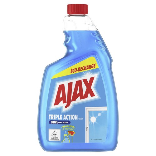 Ajax Vitres Recharge Triple action 75cl