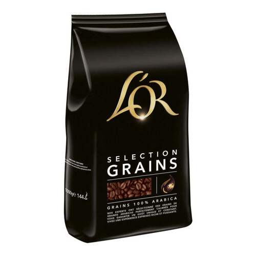 L'Or Sélection grains café équilibré & harmonieux le paquet de 1kg