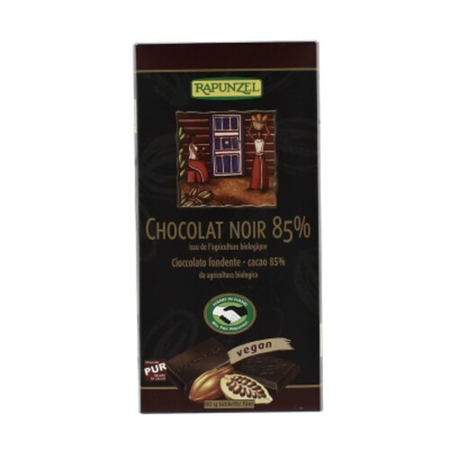 [Par Naturalia] Rapunzel Chocolat Noir 85% Bio 80g