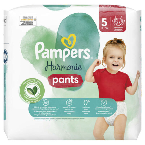 Pampers harmonie couches-culottes taille 5 x27