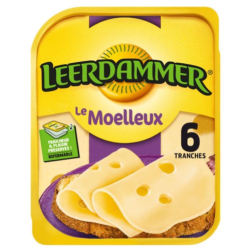 Leerdammer Le Moelleux 6 Tranches 150g