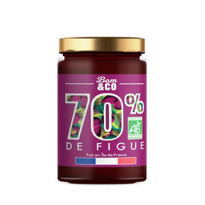 BAM&Co Confibam Confiture Figue Bio 225g