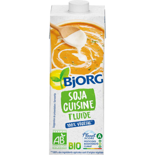 Bjorg Soja cuisine fluide, bio 25cl