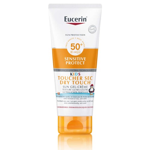 Eucerin Sun Sensitive Protect Kids Gel-Crème Toucher Sec Spf 50+ 200ml