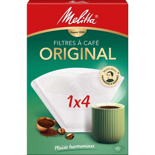Melitta Filtres À Café Original 1x4 x40
