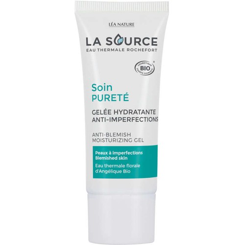 La Source Soin Pureté Gelée Hydratante Anti-Imperfections Bio 40Ml