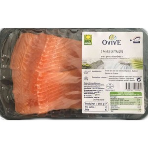 Ovive Pavé de Truite 2x125g