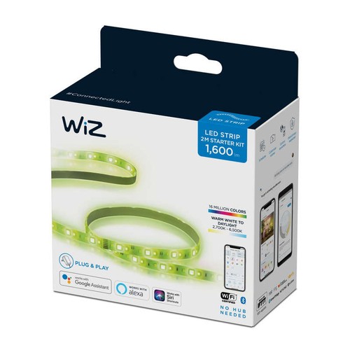Wiz Led Connectée Kit de Démarrage Ruban Led 2m