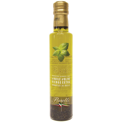 Toscoro Huile d'olive au basilic 25cl