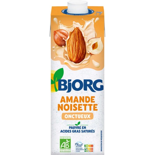 Bjorg Boisson végétale amande noisette Bio 1L