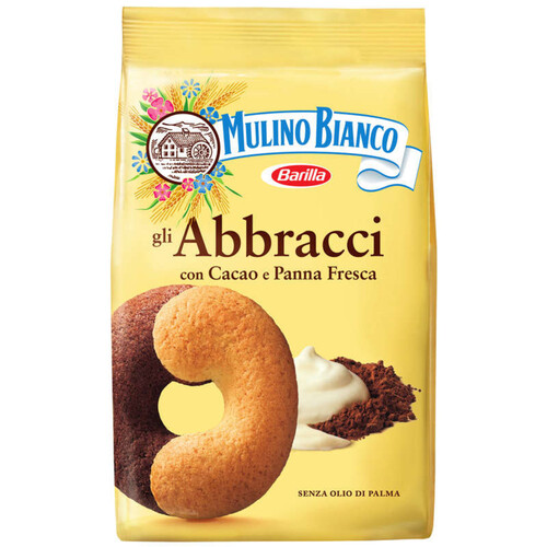 Mulini bianco biscuits abbracci 350g