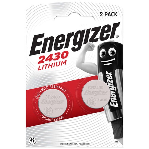 Energizer 2 Piles Cr2430 Lithium