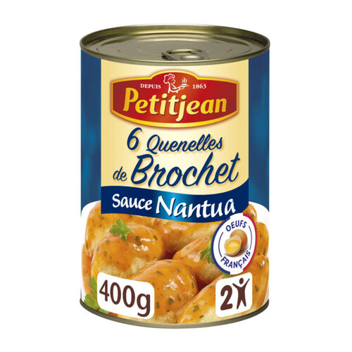 Petitjean 6 Quenelles De Brochet Sauce Nantua 400G