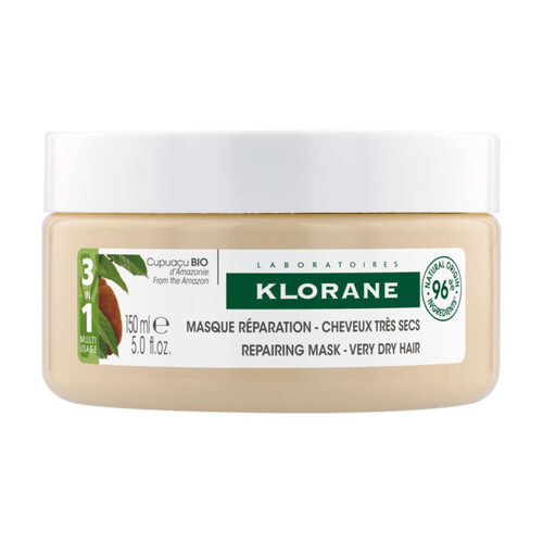 [Para] Klorane Masque Nutritif et Réparateur 3 en 1 beurre de Cupuaçu Bio 150ml