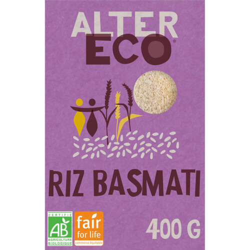 Alter Eco Riz Basmati Bio 400g