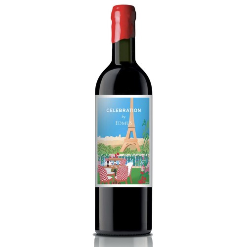 Château Edmus Cuvée Célébration by Edmus Bordeaux Puisseguin-Saint-Emilion A.O.P. Rouge 2024 Bio 75cl