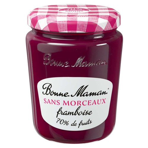 Bonne Maman Confiture Sans Morceaux Framboise 310g