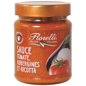 Florelli Sauce Tomate Aux Aubergines Et Ricotta 250G