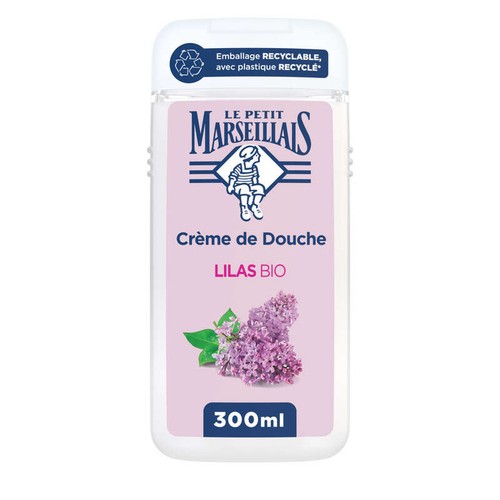 Le Petit Marseillais Crème Douche Extra Douce Lilas Bio 300ml