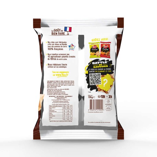Vico Chips Street Food Poulet Teriyaki 120g