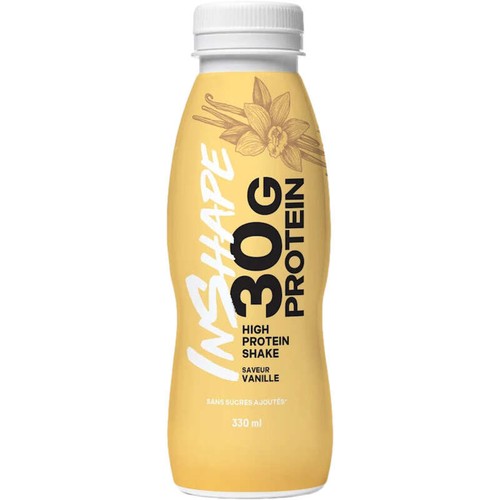Inshape Nutrition Boisson Protéinée Whey Saveur Vanille 330ml