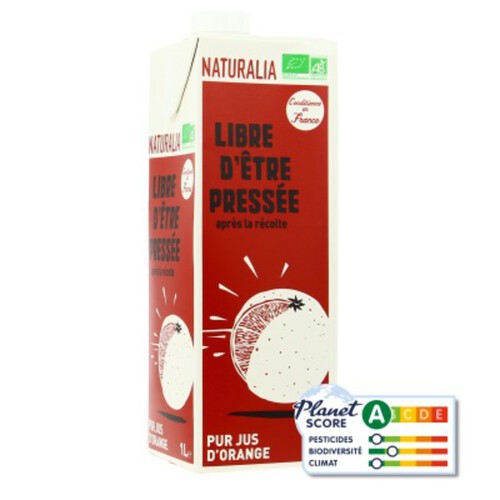 Naturalia Jus d'Orange Bio 1L